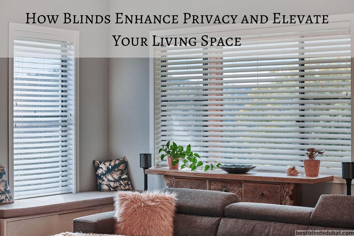 Read more about the article How Blinds Enhance Privacy and Elevate Your Living Space
